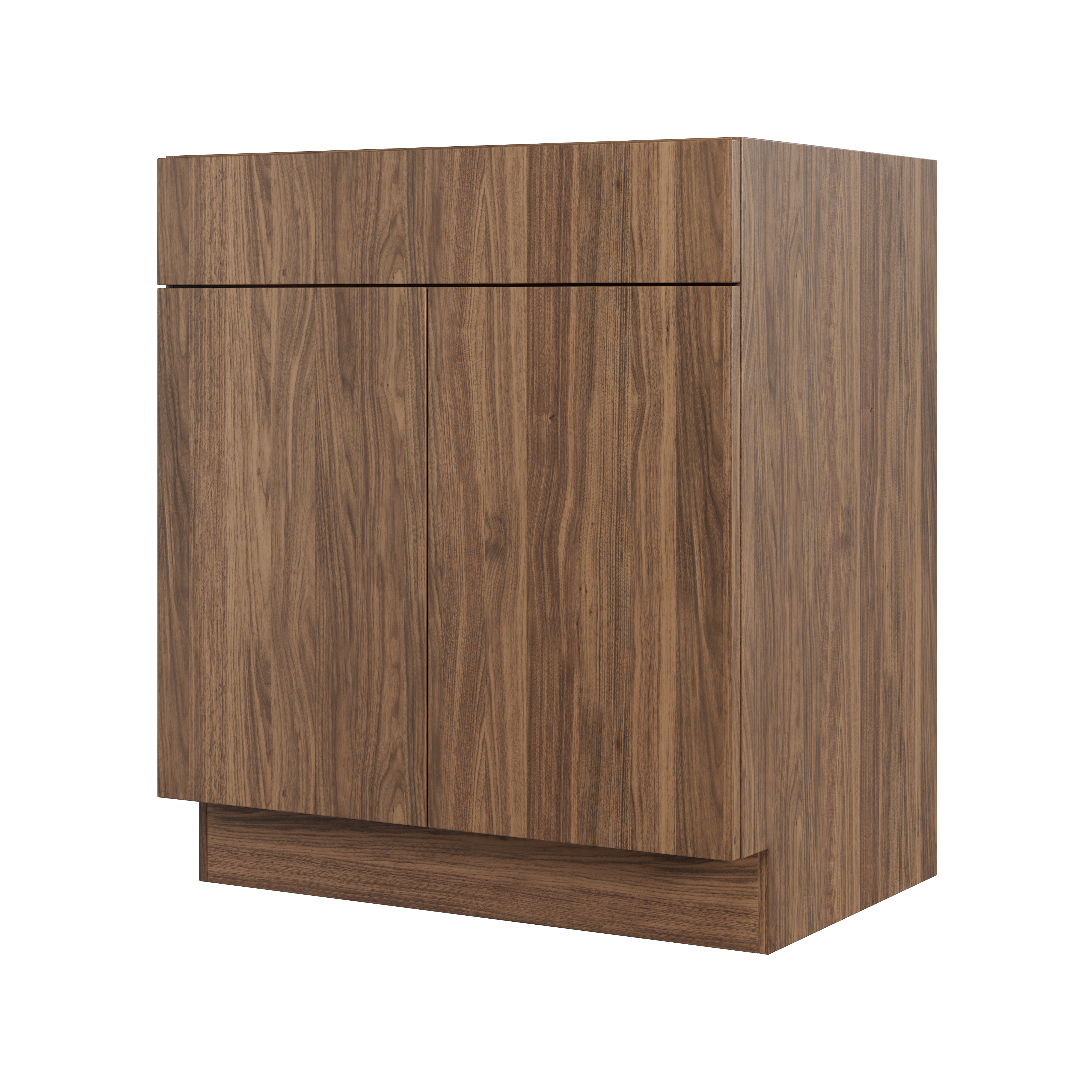 Natural Walnut Euro Cabinets 6